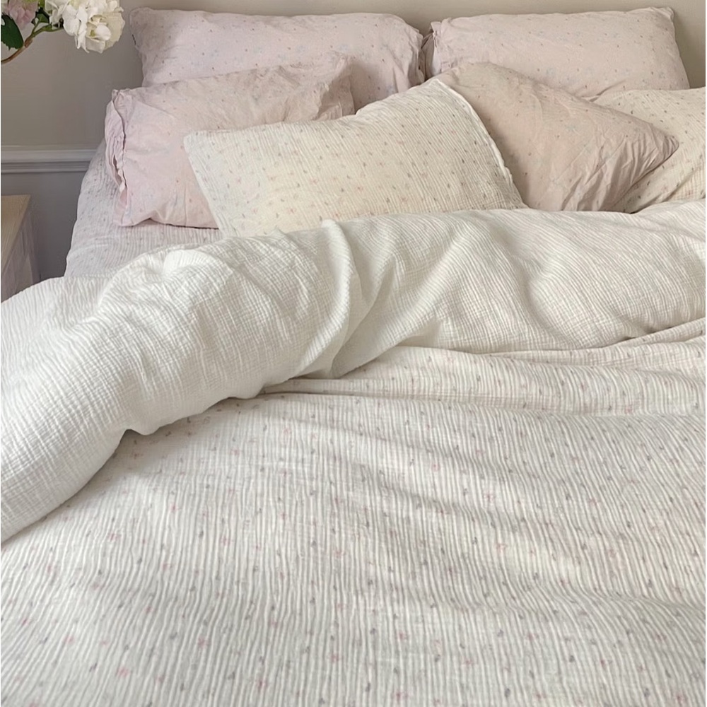 Djerf Avenue muslin duvet cover Butterfly